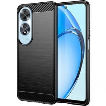 GS Ovitek za Oppo A60, karbonski, črn