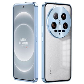 GS Ovitek za Xiaomi 14 Ultra, magnetno dvojno steklo, modro