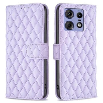 Ovitek za Motorola Edge 50 Pro, denarnica, , vijolična