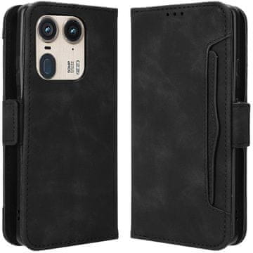 GS Ovitek za Motorola Edge 50 Ultra, reža za kartico, črn