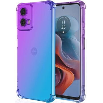 GS Gradientni ovitek za Motorola Edge 50 Fusion 5G, vijoličen/moder