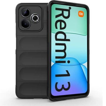 GS Xiaomi Redmi 13 Gaming ovitek, odporen proti udarcem, črn