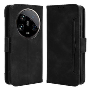 GS Ovitek za Xiaomi 14 Ultra, reža za kartico, črn