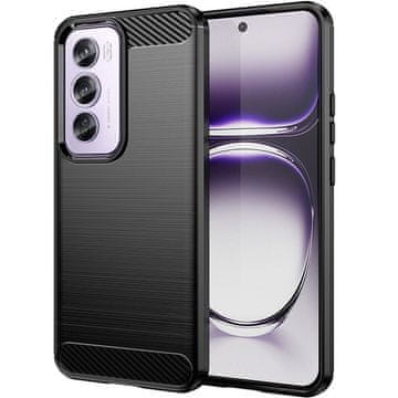 GS Ovitek za Oppo Reno 12, karbonski, črn