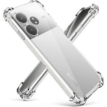 Overboard Ovitek za Realme GT 6 / 6T, odporen proti padcem, prozoren