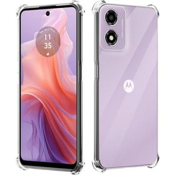 Overboard Ovitek za Motorola Moto E14, odporen proti padcem, prozoren