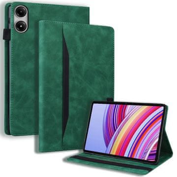 GS Ovitek za Xiaomi Redmi Pad Pro / Xiaomi Poco Pad, Classic, z držalom za pisalo, zelen