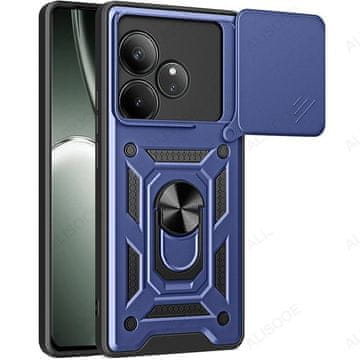 GS Oklepno ohišje za Realme GT 6 / 6T, CamShield Slide, modro