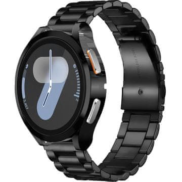 GS Zapestnica + ovitek za Samsung Galaxy Watch 7 40mm, črna