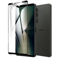 GS 3D kaljeno steklo za Sony Xperia 1 VI, črn okvir