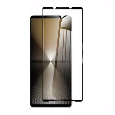 GS 3D kaljeno steklo za Sony Xperia 1 VI, črn okvir