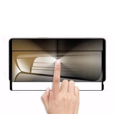 GS 3D kaljeno steklo za Sony Xperia 1 VI, črn okvir