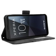 GS Ovitek za Sony Xperia 10 VI, reža za kartico, črn
