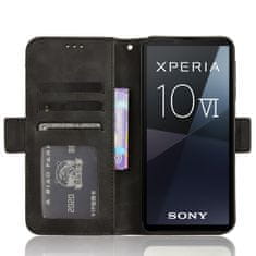 GS Ovitek za Sony Xperia 10 VI, reža za kartico, črn