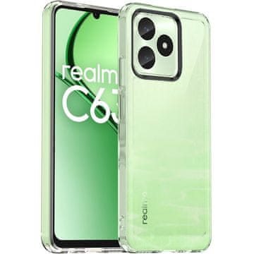 GS Ovitek za Realme C63, Fusion Hybrid, prozoren
