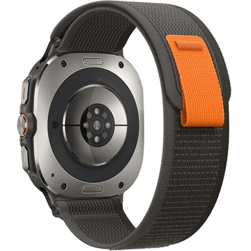 GS Najlonski pašček za Samsung Galaxy Watch Ultra 2 / 1, siv / oranžen