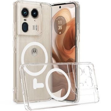 GS Ovitek za Motorola Edge 50 Ultra, Fusion Hybrid, za MagSafe, prozoren