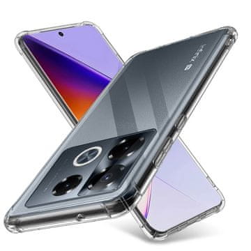 Overboard Ovitek za Infinix Note 40 Pro Plus, odporen proti padcem, prozoren