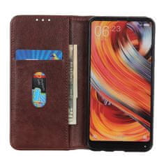 GS Ovitek za Samsung Galaxy A57 5G, usnjeni, rjav