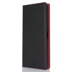 GS Usnjen ovitek za Sony Xperia 10 VI, ERBORD zrnato usnje, črn
