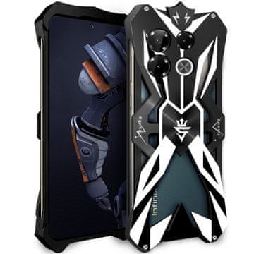 GS Ohišje za Infinix Note 40 Pro Armor, aluminijasta zlitina, črna