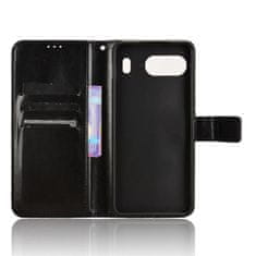 GS Ovitek denarnica Crazy Horse za OnePlus Nord 4, črn