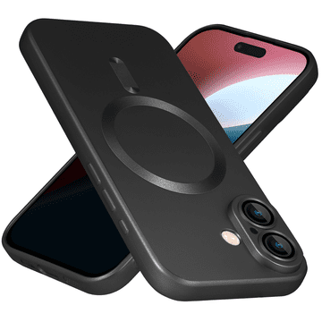 GS Ovitek za iPhone 16 Plus, ColorMag, za MagSafe, črn