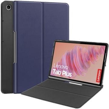 GS Pametni ovitek za Lenovo Tab Plus, temno moder