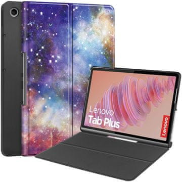 GS Ovitek za Lenovo Tab Plus, Smartcase, Galaxy