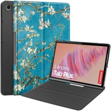 GS Ovitek za Lenovo Tab Plus, pametni ovitek, Sakura