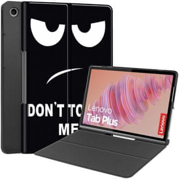 GS Ovitek za Lenovo Tab Plus, Smartcase, ne dotikaj se me