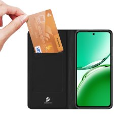 Dux Ducis Ovitek za Oppo Reno 12F / Oppo Reno 12FS, Skinpro, črn