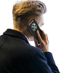 Dux Ducis Ovitek za Oppo Reno 12F / Oppo Reno 12FS, Skinpro, črn