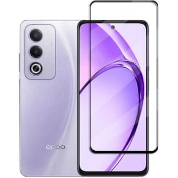 GS 3D kaljeno steklo za Oppo A80, črn okvir