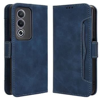 GS Preklopni ovitek za Oppo A80, reža za kartico, temno moder