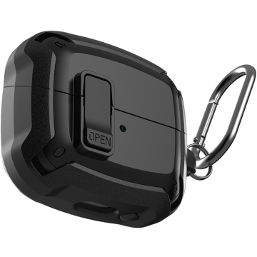 GS Ovitek za slušalke Samsung Galaxy Buds 3 / 3 Pro, črn