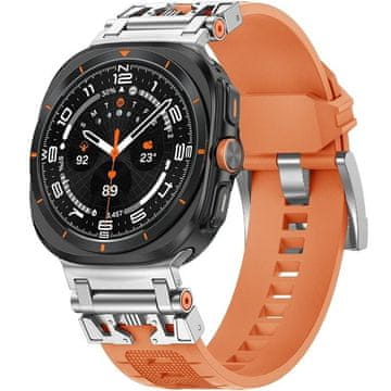 GS Pašček za Samsung Galaxy Watch Ultra 2 / 1, oranžen