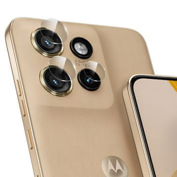Overboard Kaljeno zaščitno steklo za kamero za Motorola Edge 50 Neo / Motorola ThinkPhone 25, prozorno