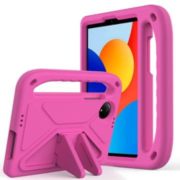 GS Otroški ovitek za Xiaomi Redmi Pad SE 8.7", z ročajem, roza