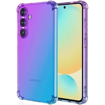 GS Gradientni ovitek za Samsung Galaxy S24 FE, vijoličen/moder