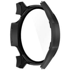 GS Ovitek 2 v 1 + kaljeno steklo za Huawei Watch GT 5 46 mm, črn