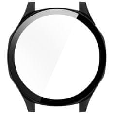 GS Ovitek 2 v 1 + kaljeno steklo za Huawei Watch GT 5 46 mm, črn