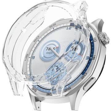 GS Ovitek 2 v 1 z zaščitno folijo za Huawei Watch GT 5 46 mm, prozoren