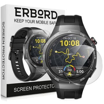Overboard 2x kaljeno steklo za Huawei Watch GT 5 Pro 46 mm, steklo