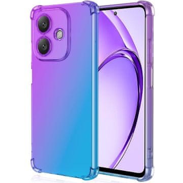 GS Gradientni ovitek za Oppo A40 / Oppo A40m, vijoličen / moder