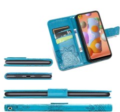 GS Ovitek za Oppo A40 / Oppo A40m, metuljček, moder