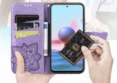 GS Ovitek za Oppo A40 / Oppo A40m, metuljček, vijoličen
