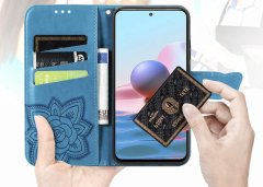 GS Ovitek za Oppo A40 / Oppo A40m, metuljček, moder