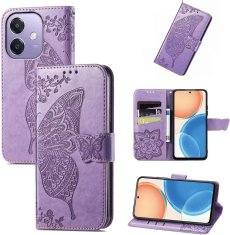 GS Ovitek za Oppo A40 / Oppo A40m, metuljček, vijoličen