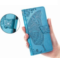 GS Ovitek za Oppo A40 / Oppo A40m, metuljček, moder